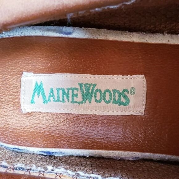 Maine Woods Womens Size 8 M Brown Leather Slip On Loafer Everyday Shoes Used - Picture 8 of 12
